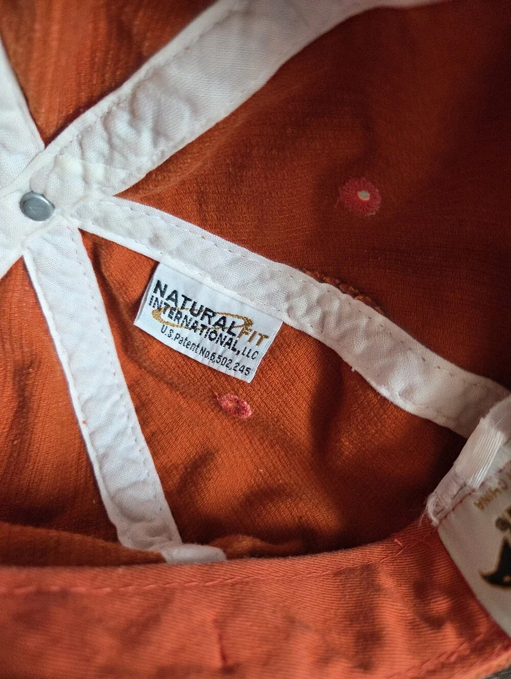 Vintage Crush Orange Soda Corderoy Cap Hat Unisex Hipster 90s Y2k Streetwear